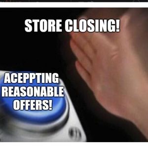 Closet clear out event.